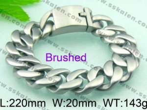 Stainless Steel Bracelet  - KB46711-D