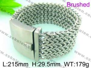 Stainless Steel Bracelet  - KB48303-D