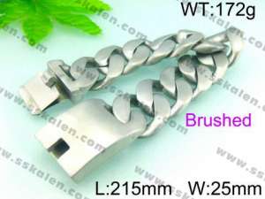 Stainless Steel Bracelet  - KB48305-D