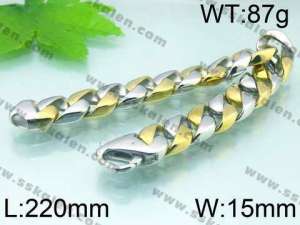 Stainless Steel Bracelet - KB51675-D