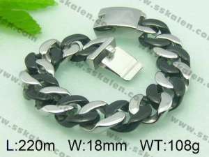 Stainless Steel Bracelet  - KB52866-D