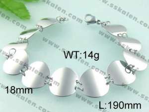 Stainless Steel Bracelet   - KB41523-H