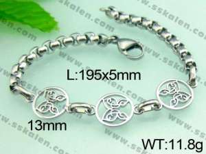 Stainless Steel Bracelet  - KB48901-TSC