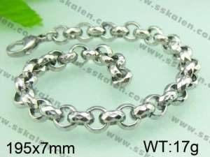 Stainless Steel Bracelet  - KB49029-Z