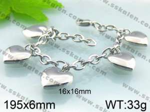 Stainless Steel Bracelet  - KB50548-Z