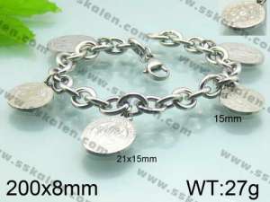 Stainless Steel Bracelet    - KB52367-Z