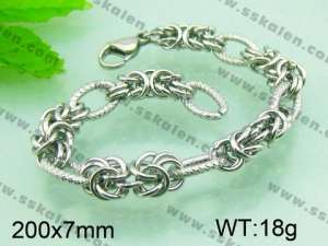 Stainless Steel Bracelet  - KB53862-Z