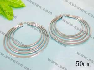 Stainless Steel Earring  - KE17237-T