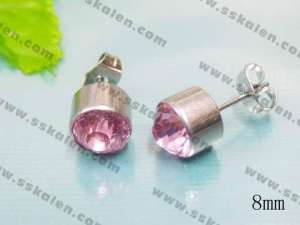 Stainless Steel Earring  - KE17248-K