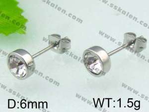 Stainless Steel Earring - KE42281-YX