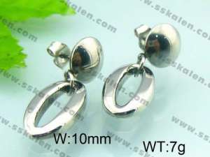 Stainless Steel Earring  - KE49695-Z