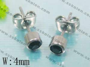 Stainless Steel Earring  - KE6712-K