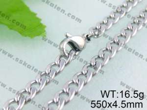 Stainless Steel Necklace - KN11130-Z
