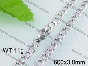 Stainless Steel Necklace   - KN11156-Z