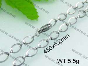 Stainless Steel Necklace  - KN11811-Z