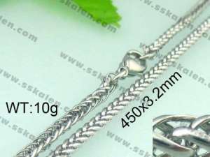 Stainless Steel Necklace - KN13372-Z