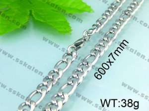 Stainless Steel Necklace    - KN14824-Z