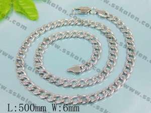 Stainless Steel Necklace  - KN4561