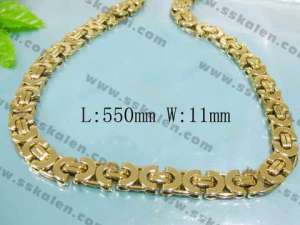 Stainless Steel Necklace - KN6961-H