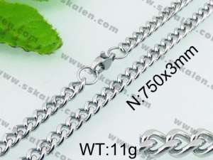 Stainless Steel Necklace - KN23583-Z